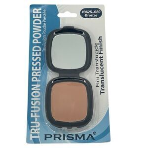Prisma Tru-Fusion #9625-080 Bronze Translucent Finish Pressed Powder Compact